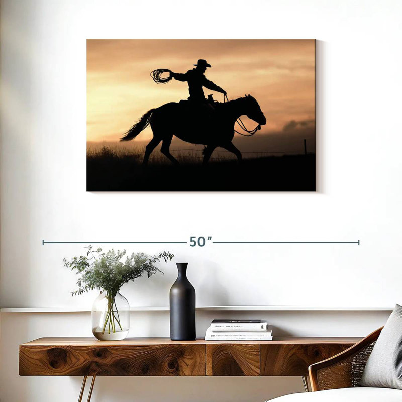 Lelar Rope And Ride I, 24" H x 36" W
