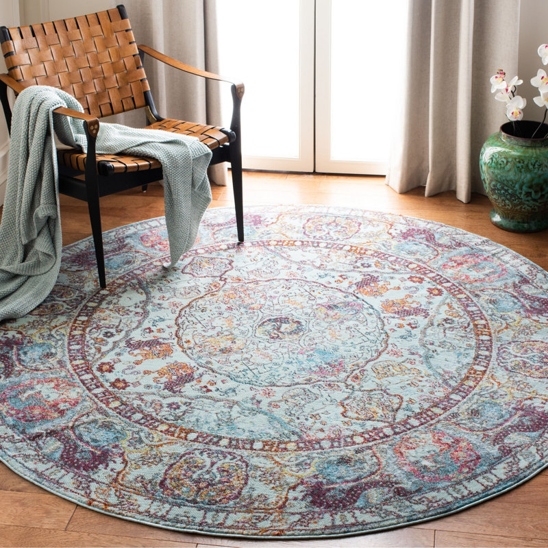 Tapis oriental Marques Performance, Rond 6 pi 7 po