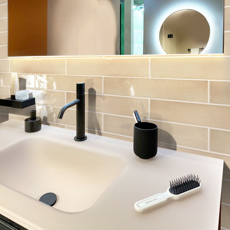 2.56'' W x 15.75'' L Ceramic Subway Singular Tile, Beige