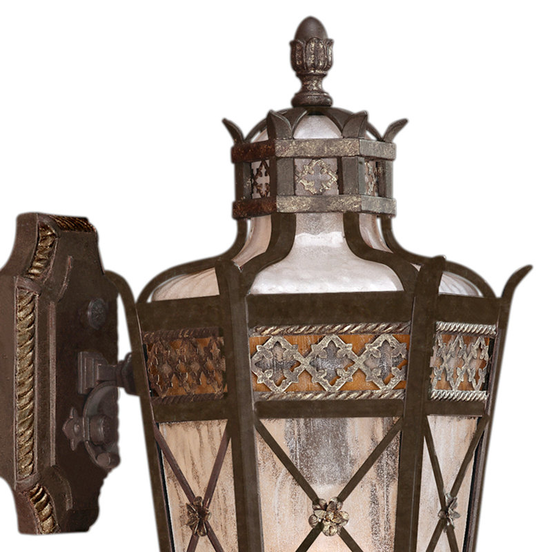 Chateau Outdoor Wall Lantern, 25" H x 11" W x 13" D