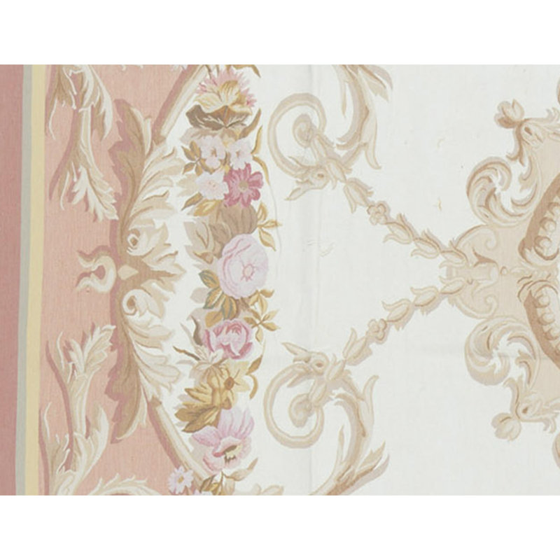 Aubusson Flatweave Wool Oriental Area Rug