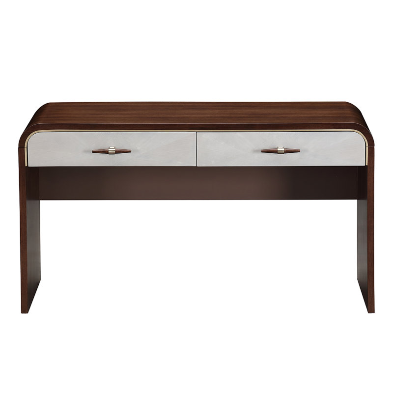 Houston 2-Drawer Vanity Desk - Walnut