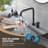 11.81" Bathroom Faucet Single Handle Lavatory Sink Faucet, Solid Brass Vanity Faucet-99131830
