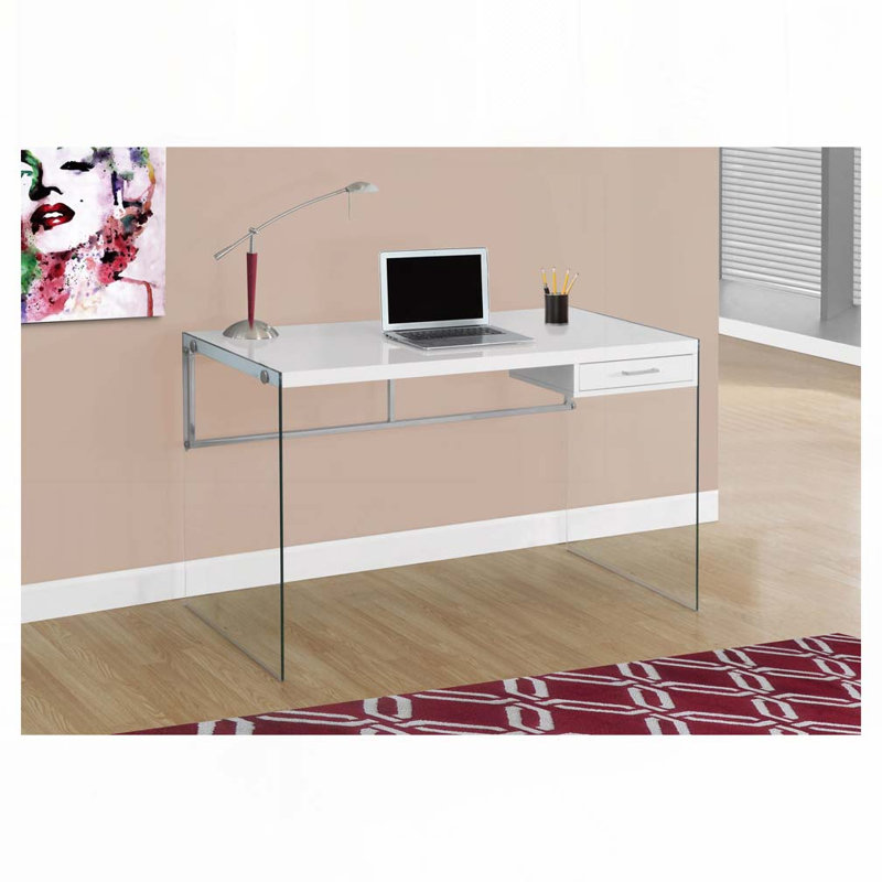 Bureau d'ordinateur pour la maison, Blanc