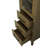 20 Inch Bath Storage Glass Cabinet in Chestnut Brown-900797194-900797189