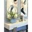 Spring Centerpiece with Hydrangeas, Eucalyptus and Heather