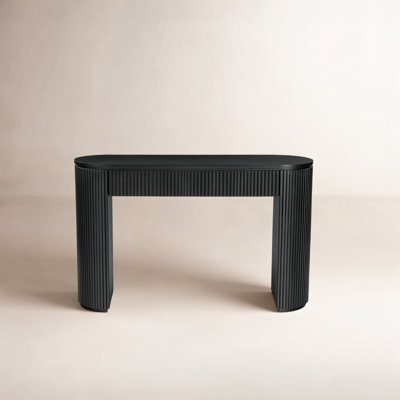 Duren Fluted 1-Drawer Console