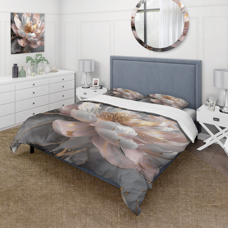 Ensemble d'édredon 4 pièces Modern Modern, King Comforter + 3 Additional Pieces