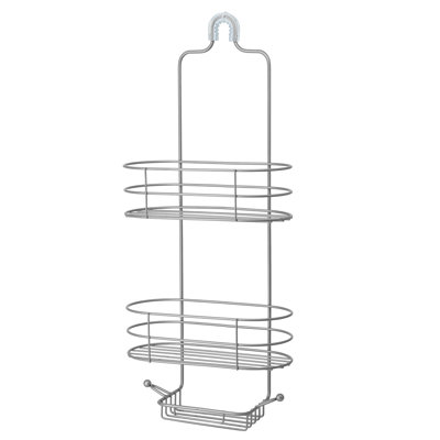 3-Tier Hanging Shower Caddy with a Non-slip Neck, and Suction Cups