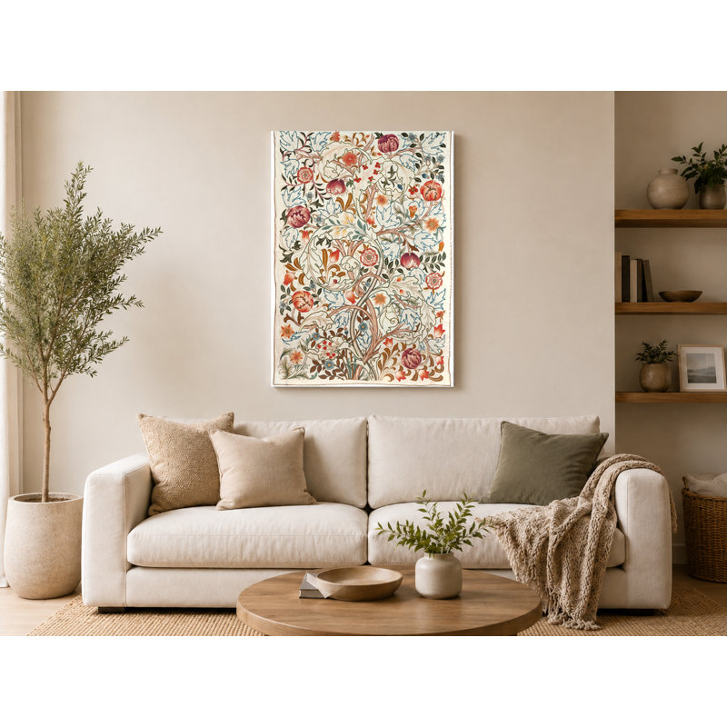 Acanthe (1879) - Portrait, art mural sur toile, 14" W x 11" H