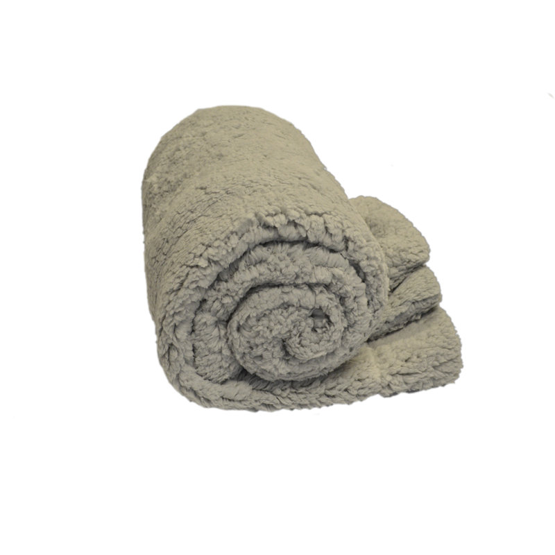 Hand Woven Throw Blanket, Pebble
