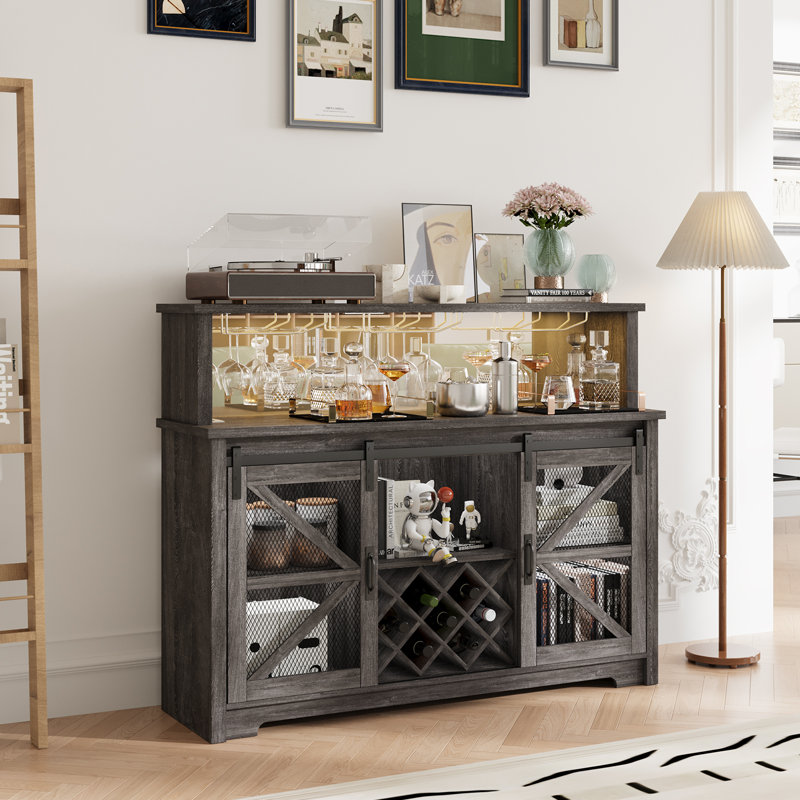 Sideboard Homfa Wine Rack Dining Room Hutch Wine Cabinet Homfa