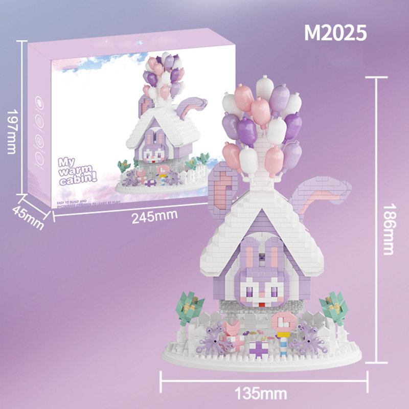 Jeu de blocs de casse-tête en forme de mini-blocs 3D pour enfants 3999 pièces Type 2
