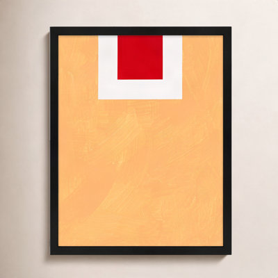 Square Sunrise Print by Robert Kamnatnik