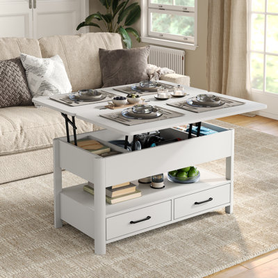 Table basse à plateau relevable moderne Veylin