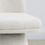 Chaise de bureau rembourrée et pivotante en tissu-1099245489