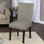 Chaise de salle à manger Parson rembourrée Carista