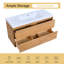 Meuble-lavabo flottant mural 48 po avec lavabo simple 48 po