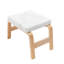 Banc rembourré en similicuir Overlea