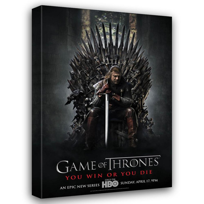 Game of Thrones, 40" H x 27" W
