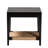Bayur Wood End Table with Storage
