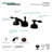 Kingston Brass Tudor Two-Handle 3-Hole Deck Mount Widespread Bathroom Faucet with Brass Pop-Up Drain-11174345