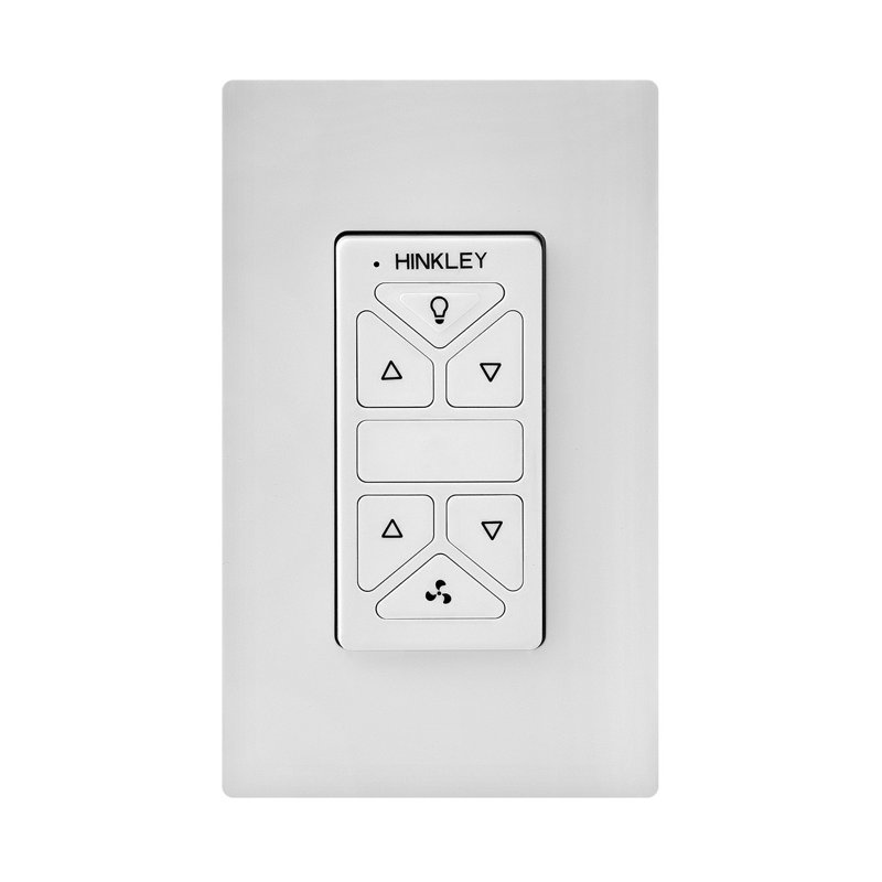 Non-Reversing HIRO Fan Control Remote in White