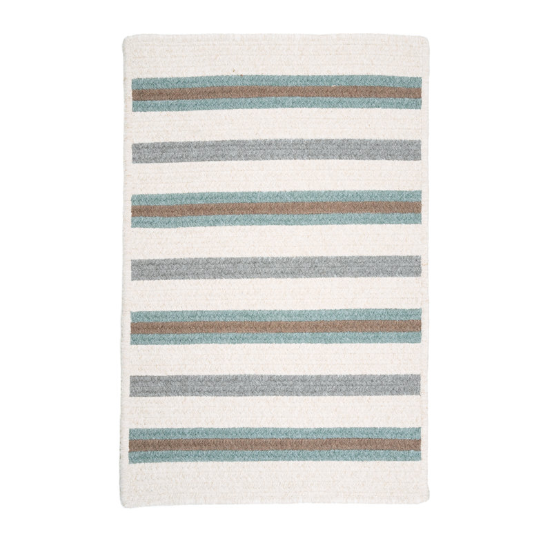 Tapis réversible à rayures Chung, Rectangulaire 8 pi x 11 pi