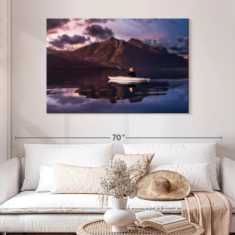 Mehar Lake McDonald Kayak, 32" H x 48" W