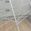 JVL Foldable 3 Tier Drying Rack, White