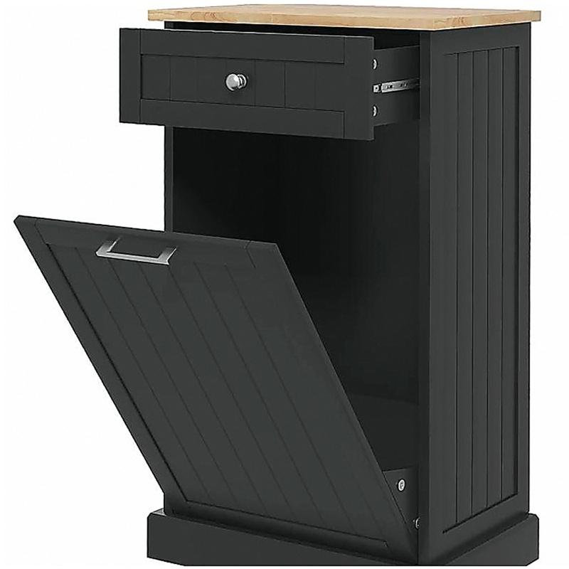 Armoire de rangement, armoire cachée pour la maison (poubelle non incluse)