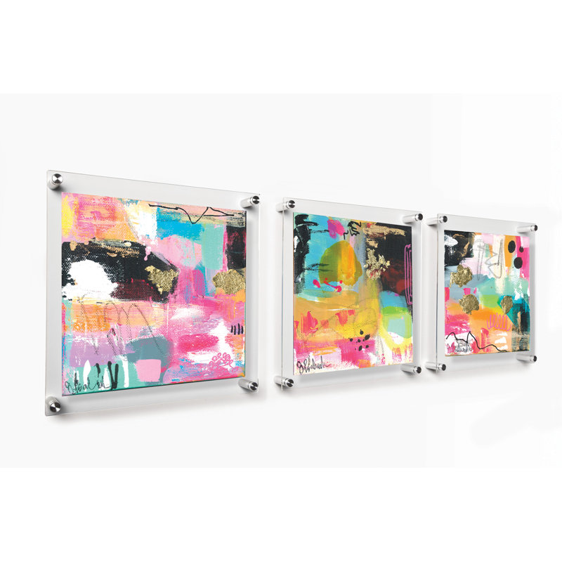 Trio Picture Frame, Silver