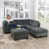 Gris chenille