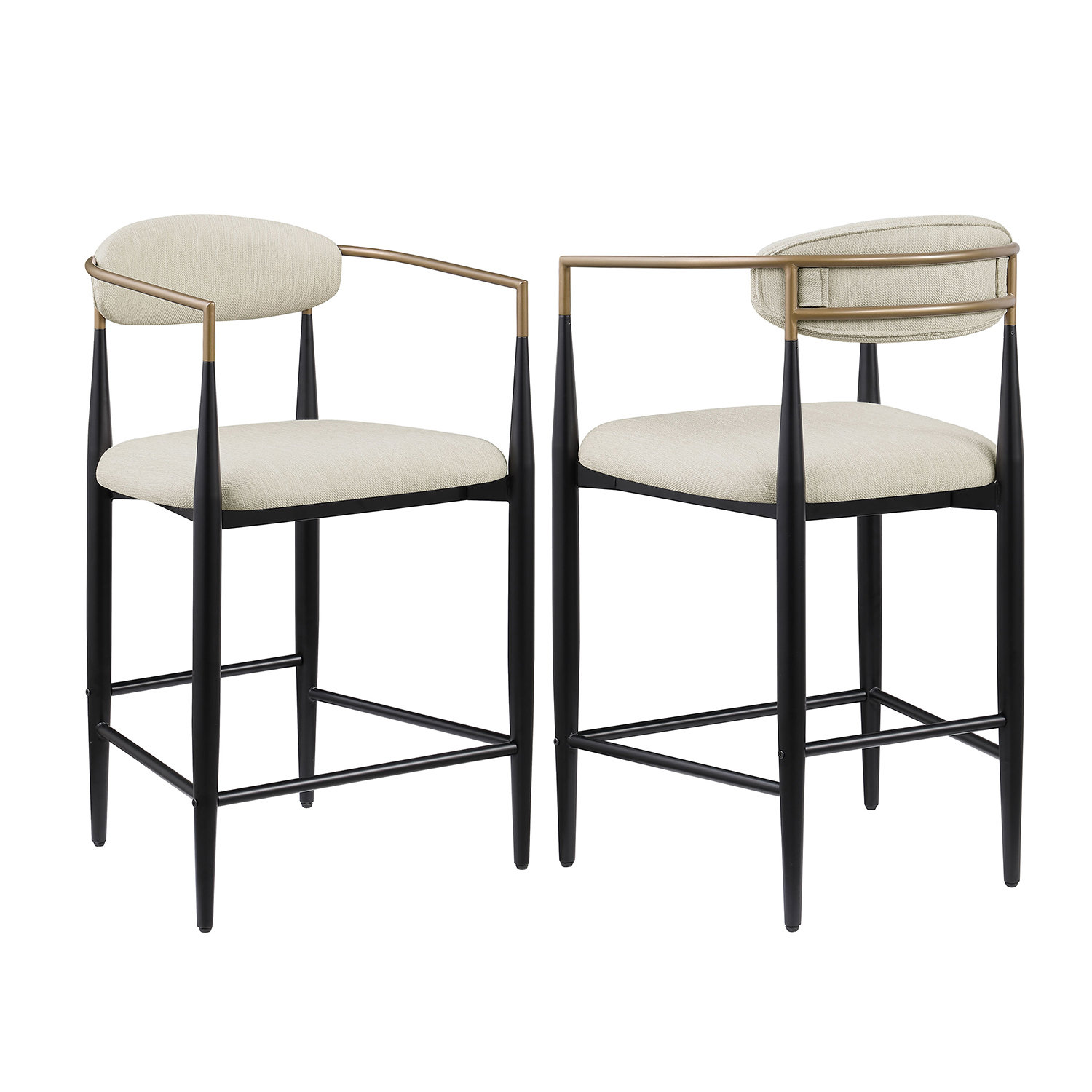 Mercer41 Chaisa Counter Height Chair (set Of 2) | Wayfair