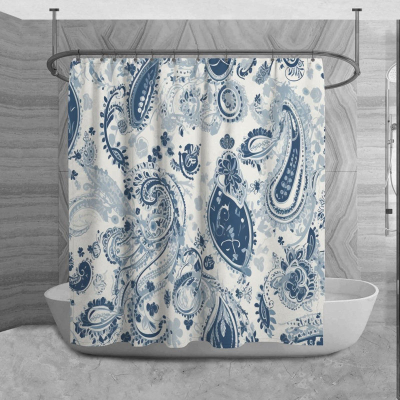 Rideau de douche Krishauna, H 93 po x l 70 po