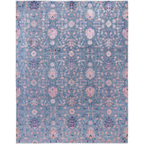 Overdyed One-of-a-Kind 8' 2" X 10' 3" Hand Knotted Area Rug