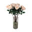 4 pièces 27 po Real Touch Mauve Rose - fleur artificielle de 4 po de diamètre