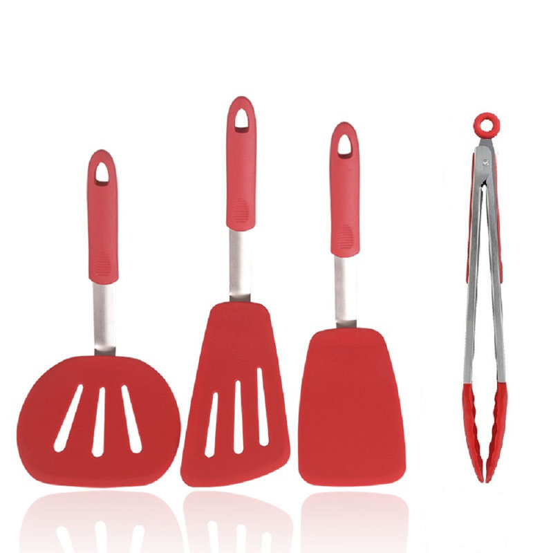 G-WELL 4 Piece Spatula/Turner Set