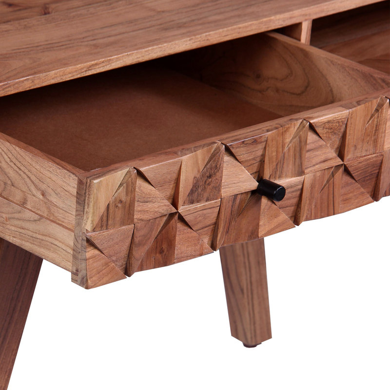 Bureau en bois d'acacia