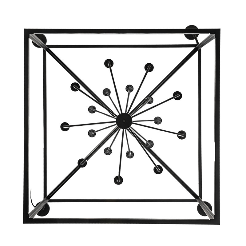 76" Square Kitzi Tapered Pendant