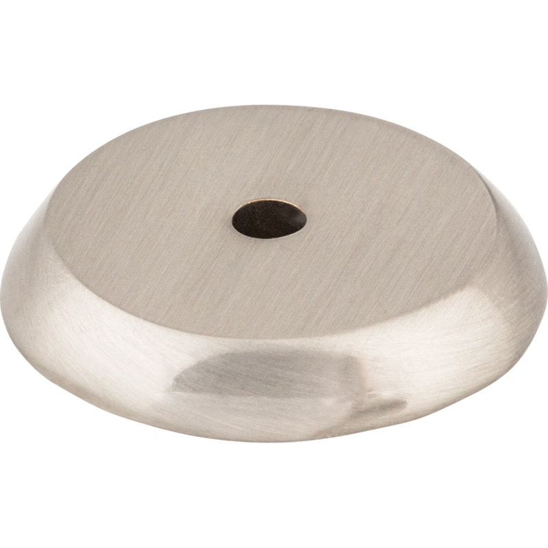 Aspen II Round  Backplate, 1.25" H x 1.25" W x 0.19" D, Brushed Satin Nickel