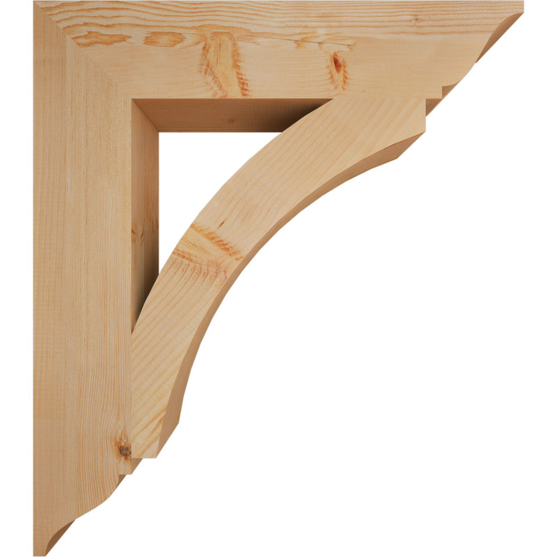 Thorton Traditional Bracket, Douglas Fir (Smooth), 34"H x 5.5"W x 30"D