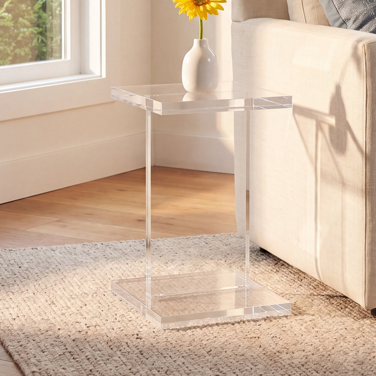 I-Beam 12" End Table