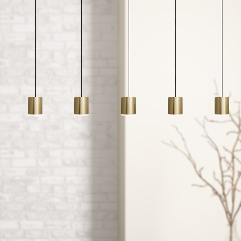 Andromedae 5 - Light Kitchen Island Pendant, Brass