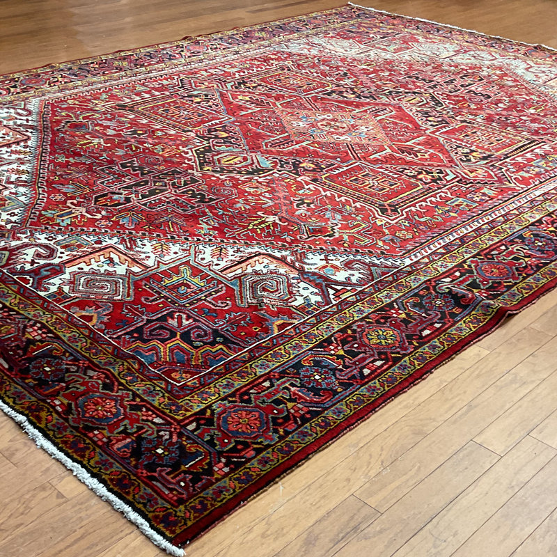 Tapis rectangulaire en laine