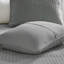Ensemble de courtepointe 3 pièces gris double / grand-117487268-117487267