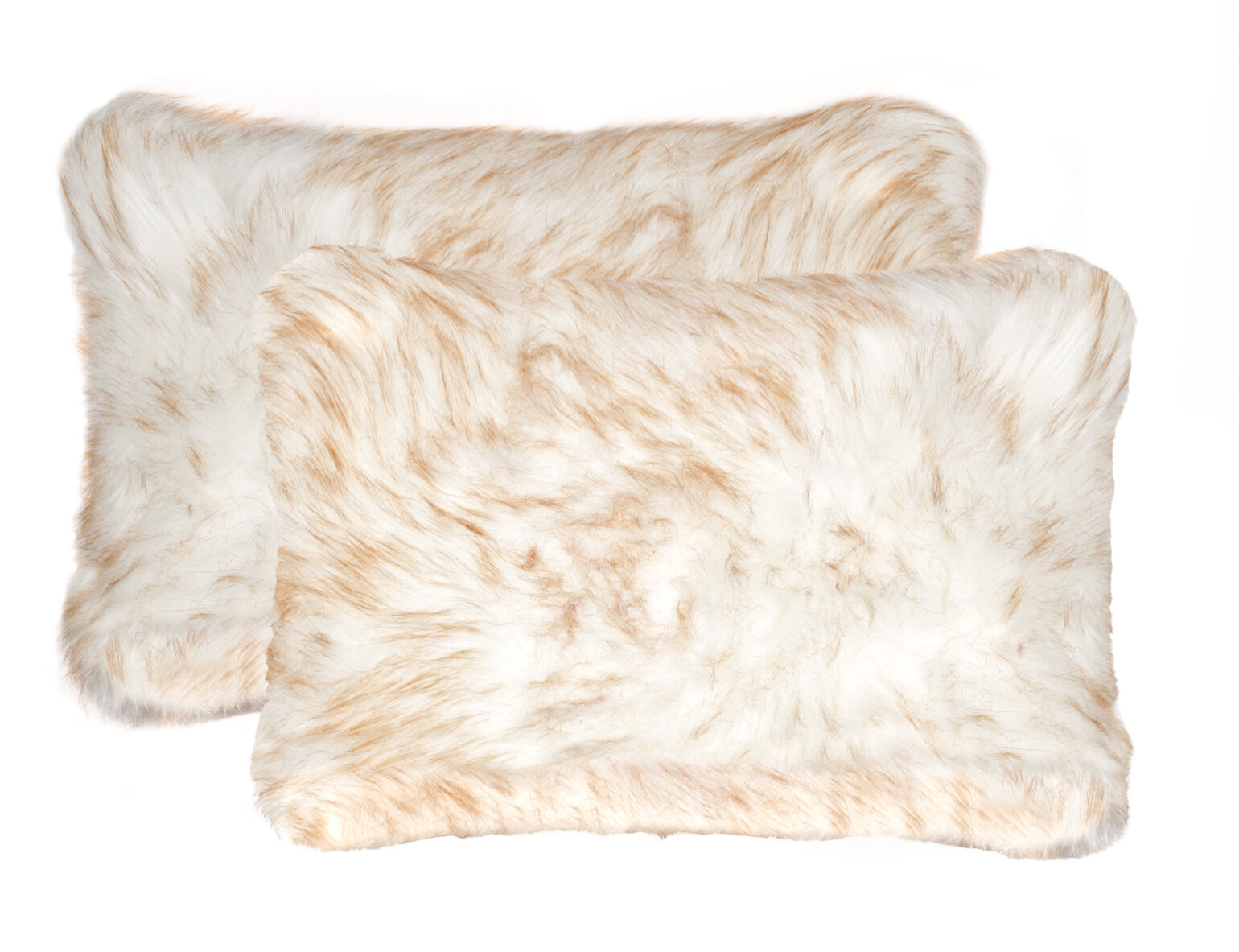 Faux fur rectangle discount pillow