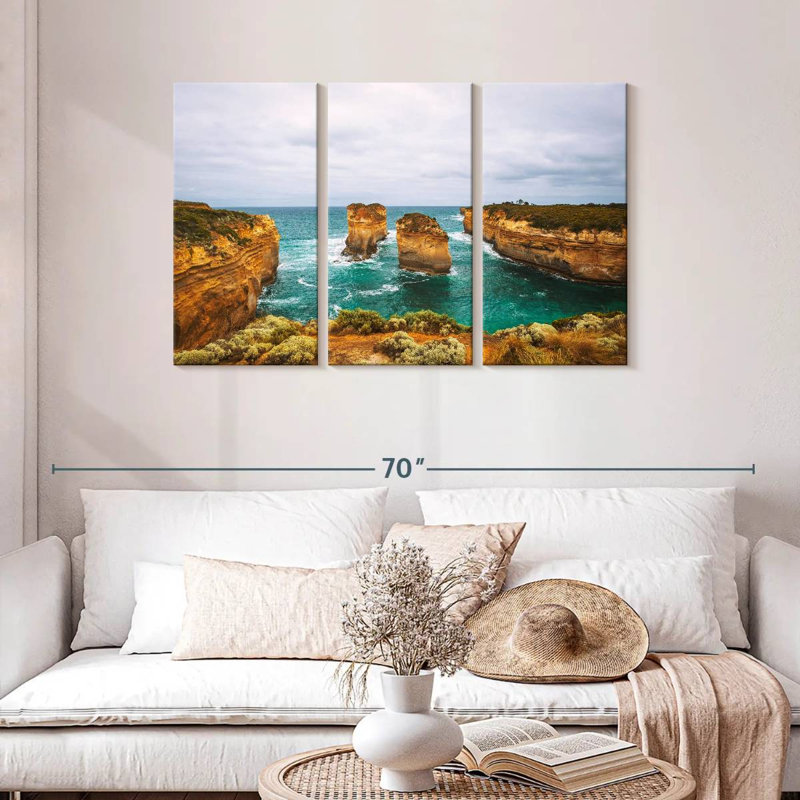 Gillard Loch Ard Gorge Cliffs, 28" H x 45" W