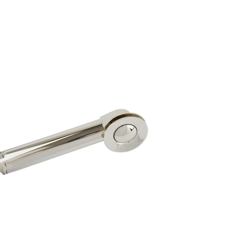 Drain de chaîne et bouchon de trop-plein P0007TE par Strom Living, Nickel poli