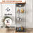 48"H Freestanding Glass Display Cases with Lock and Adjustable LED-117987175